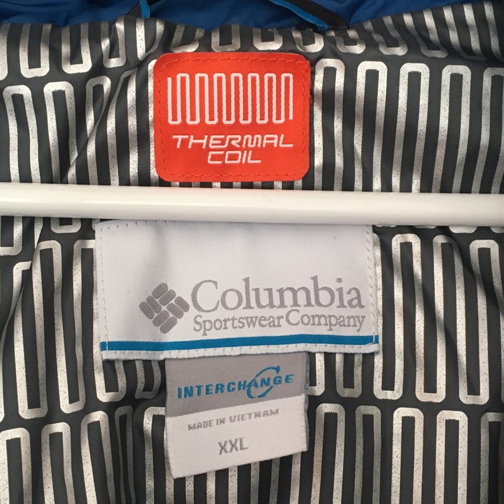 Columbia Coat Morningside Interchange Jacket blue - Picture 5 of 6